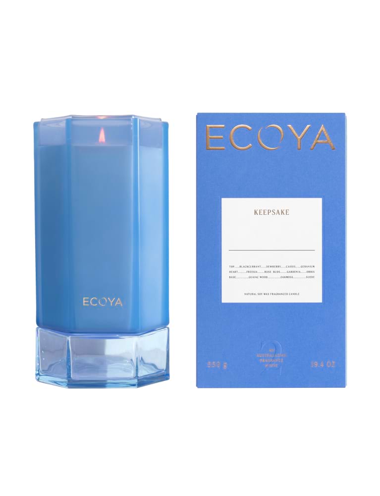 ECOYA Keepsake Candle Blue
